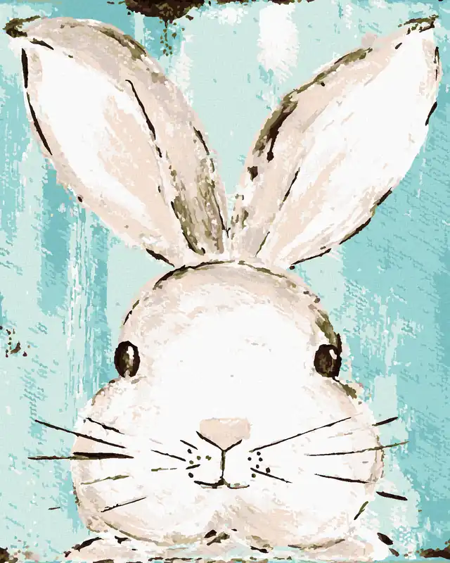 Jetzt Kaufen Diamond painting – KANINCHENKOPF (HALEY BUSCH)