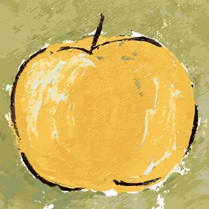 Abverkauf Diamond painting - STILLLEBEN APFEL I (HALEY BUSH)