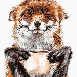Direkt Vom Hersteller Diamond painting - FUCHS UND KAFFEE (HOLLY SIMENTAL)