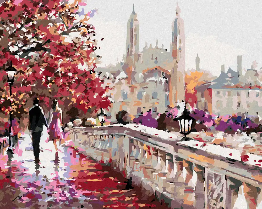 Markenprodukt Diamond painting – CLARE BRIDGE IN ENGLAND (RICHARD MACNEIL)