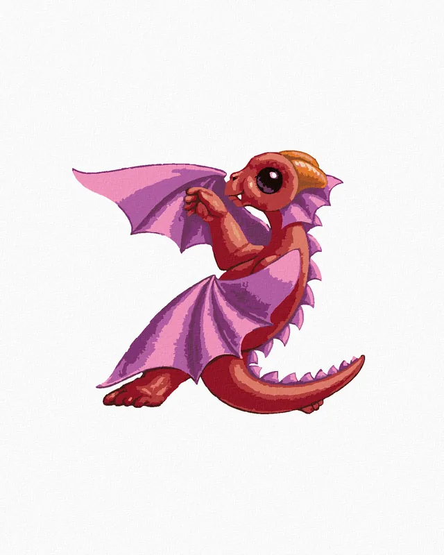 Diamond painting – DRACHE IN FORM DES BUCHSTABEN Z (SUE ELLEN BROWN) Knallerangebot