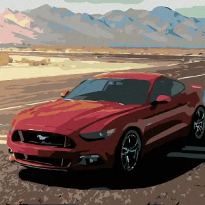 Diamond painting - MUSTANG Original
