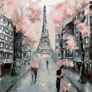 Preiswert Diamond painting - PARISER BLÜTEN