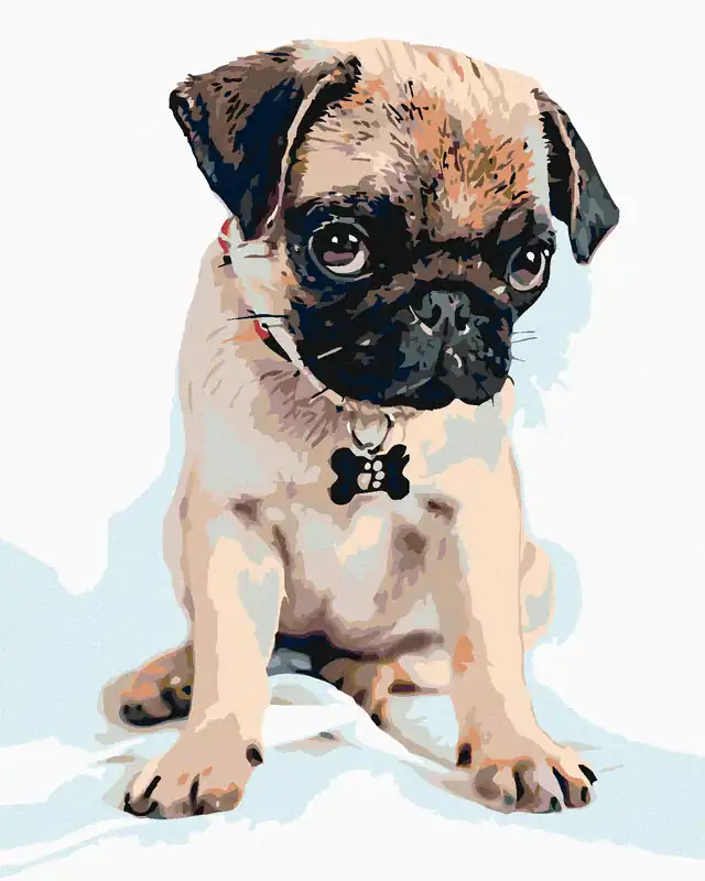 Neue Kollektion Diamond painting – SÜßER MOPS