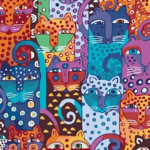 Diamond painting - WILDE KATZEN Top-Angebot