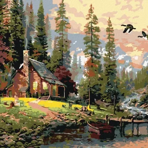 Diamond painting - NEUES BLOCKHAUS Hochwertig