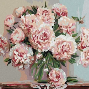 Top-Angebot Diamond painting - PFINGSTROSEN IM GLAS