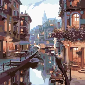 Expressversand Diamond painting - VENEDIGNACHT