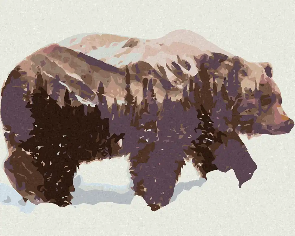 Kostenfreie Lieferung Diamond painting – BÄR