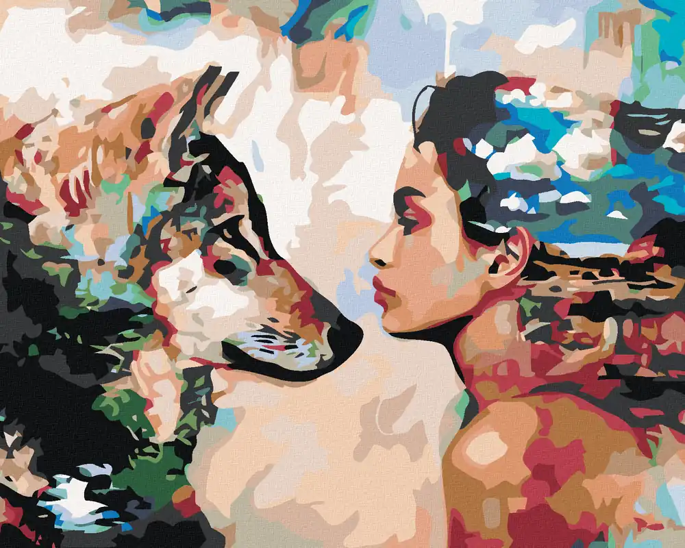 Diamond painting – BLICK IN DIE AUGEN Nur Heute