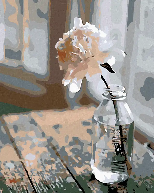 Beliebt Diamond painting – BLUME IN DER FLASCHE
