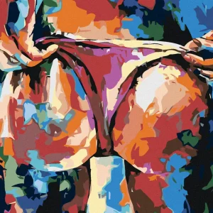 Schneller Versand Diamond painting - SEXY HINTERN IN FARBEN