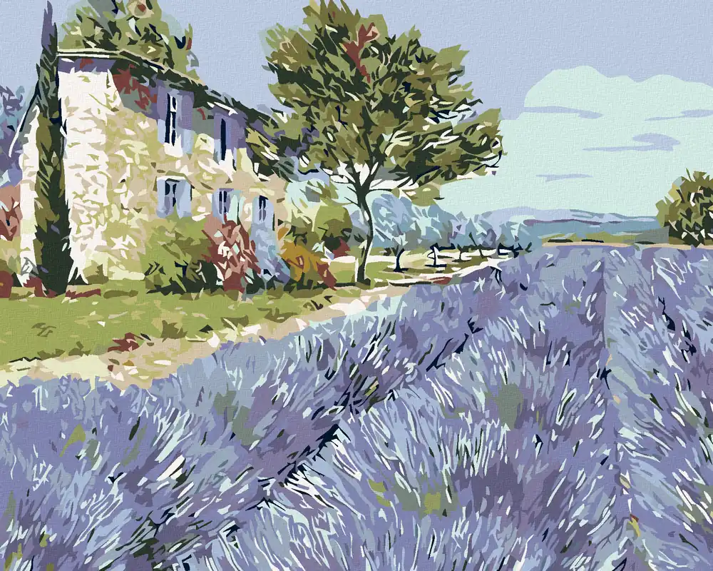 Diamond painting – LAVENDELFELD I Finale Aktion