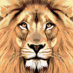 Heißes Angebot Diamond painting - LÖWENBLICK