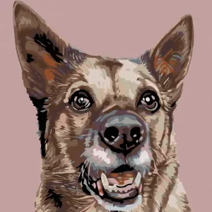 Diamond painting - WOLFSHÜNDIN Neue Kollektion