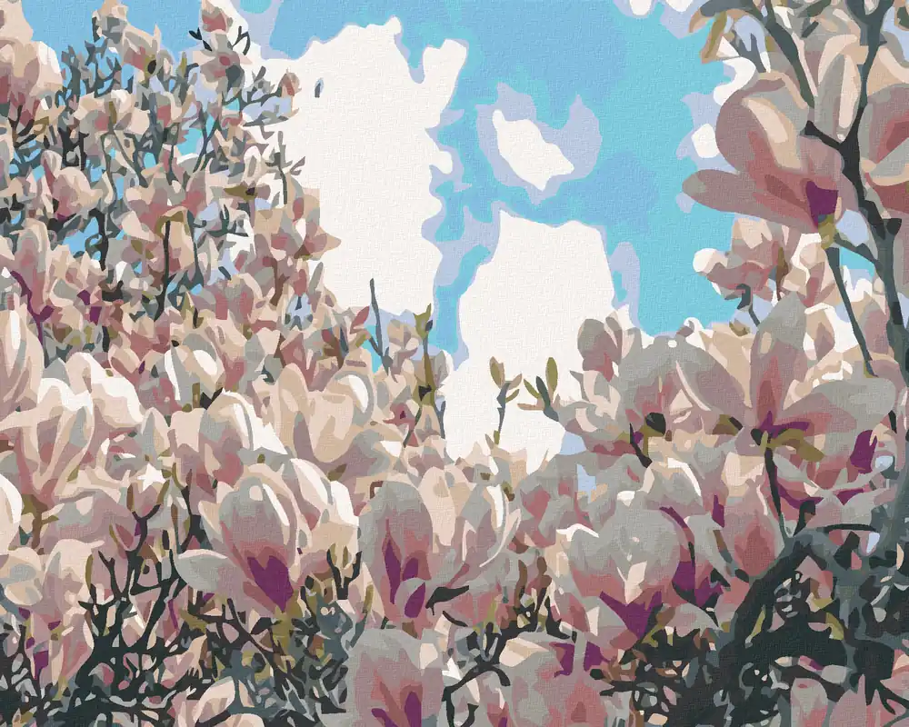 Mega-Angebot Diamond painting – BLÜHENDE MAGNOLIE
