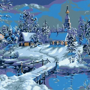 Diamond painting - GEFRORENES FLÜSSCHEN Großhandel