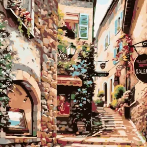 Großhandel Diamond painting - URALTES STÄDTCHEN