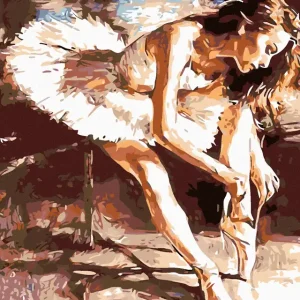 Diamond painting - BALLERINA Top-Qualität