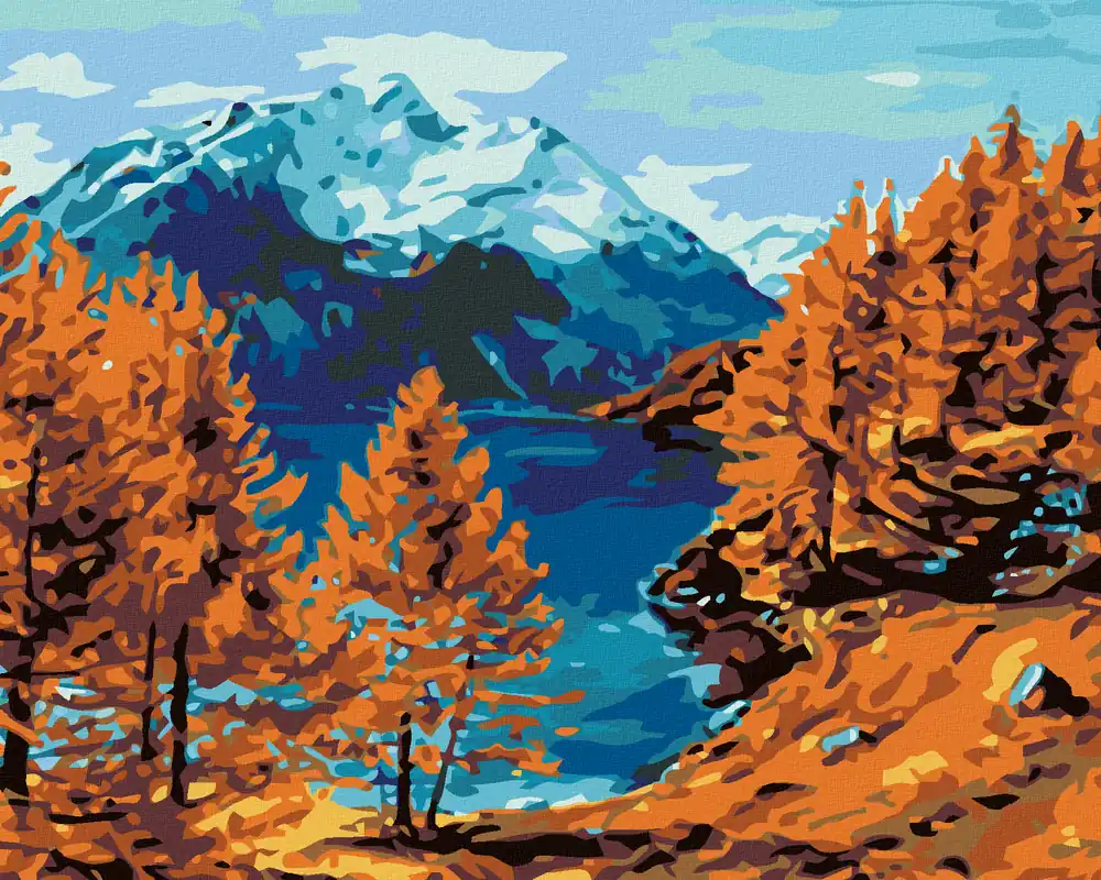 Diamond painting – SEE UNTER DEM BERG Jetzt Kaufen