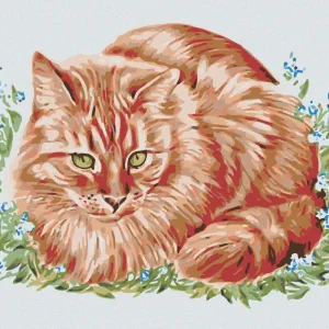 Mengenrabatt Diamond painting - ROTHAARIGES IM GRAS