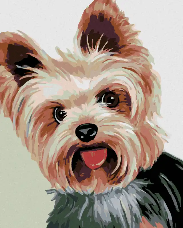 Diamond painting – KLEINER YORKSHIRE II Super-Preis