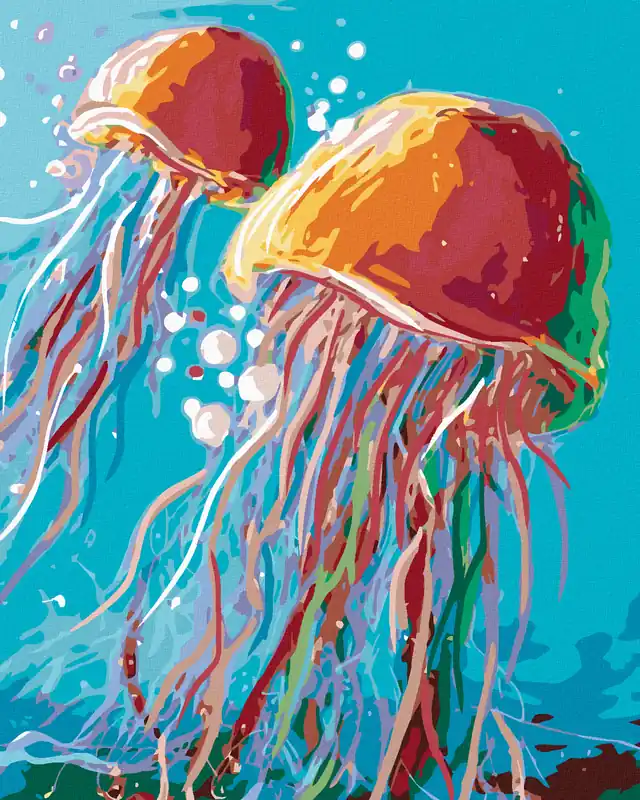 Kostenloser Versand Diamond painting – QUALLEN