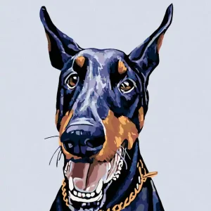 Diamond painting - DOBERMANN Saisonangebot