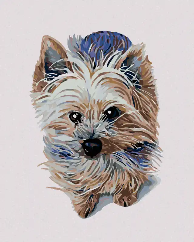 Diamond painting – KLEINER YORKSHIRE Mengenrabatt