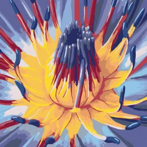 Diamond painting - ÖFFNENDE BLÜTE Jetzt Zugreifen