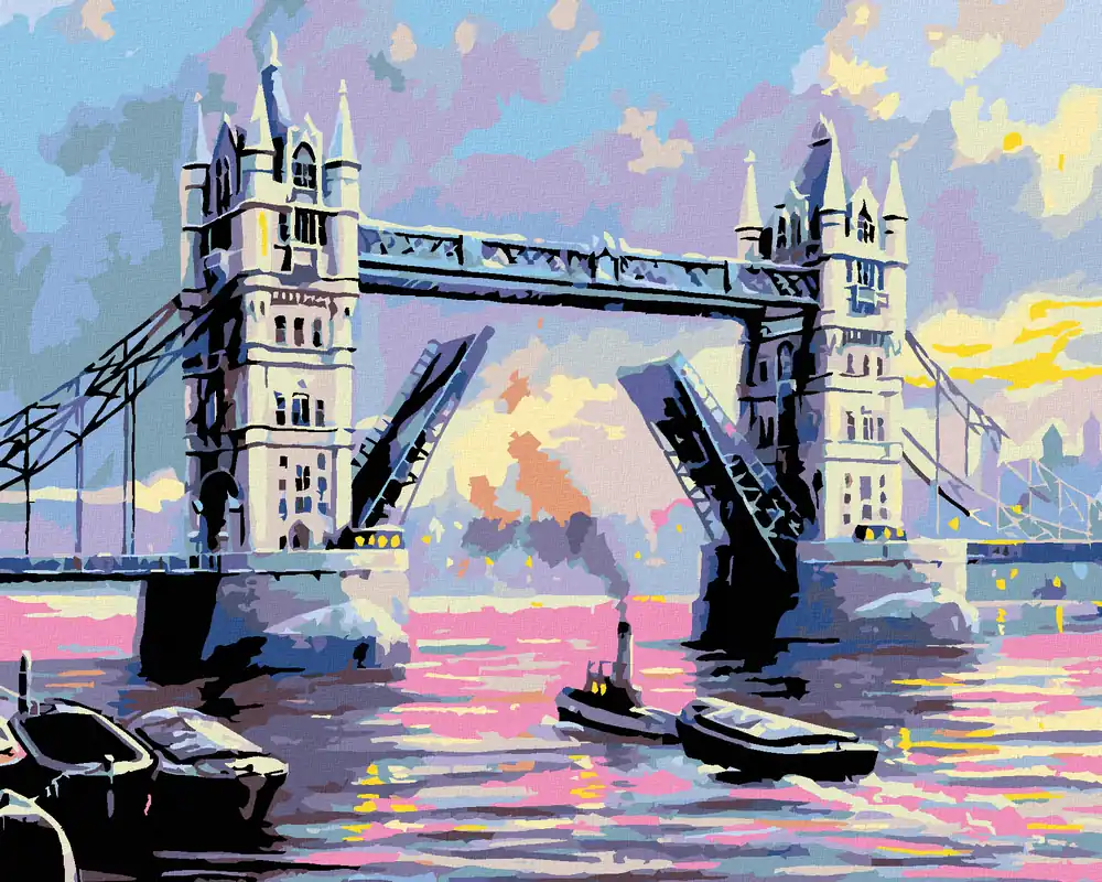 Diamond painting – TOWER BRIDGE LONDON Wochenendangebot
