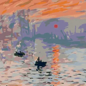 Diamond painting - SONNENAUFGANG (C.MONET) Mengenrabatt