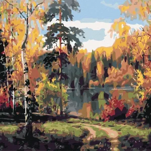 Diamond painting - HERBSTSEE Bestseller