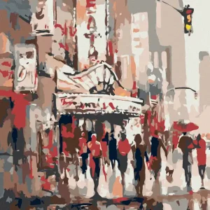 Super-Preis Diamond painting - MENSCHEN AM THEATER