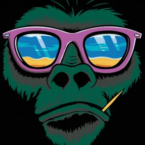 Diamond painting - AFFE UND SONNENBRILLE Jetzt Bestellen