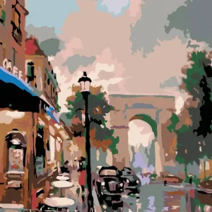 Rabatt Diamond painting - BOGEN IN DER STADT