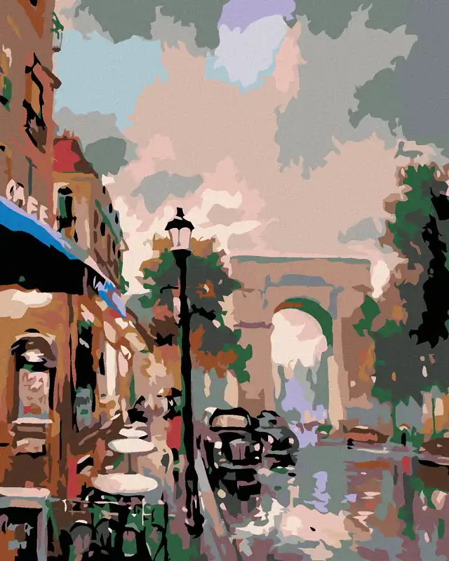 Rabatt Diamond painting – BOGEN IN DER STADT