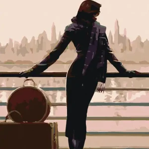 Diamond painting - REISENDE FRAU Geld-Zurück-Garantie