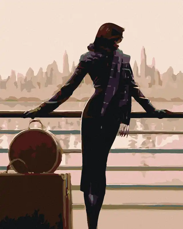 Diamond painting – REISENDE FRAU Geld-Zurück-Garantie