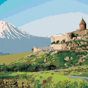 Diamond painting - ALTE BURG Ab Werk