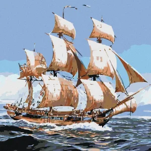 Saisonangebot Diamond painting - SEGELBOOT UND MEER