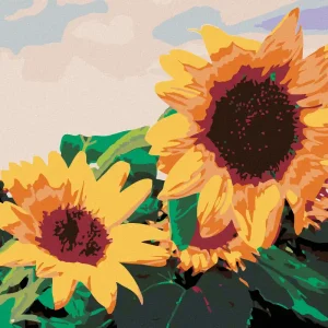 Sofort Bestellen Diamond painting - SONNENBLUMEN I.