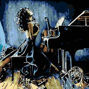 Diamond painting - KÜNSTLERIN Super-Preis