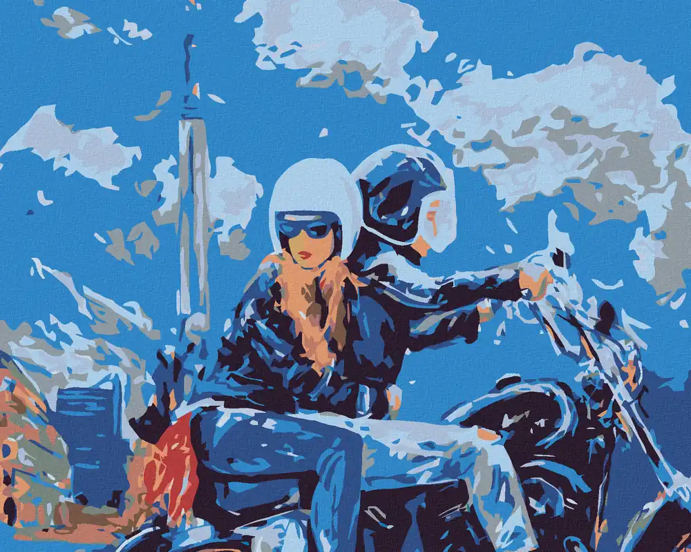 Neu Diamond painting – MOTORRADAUSFLUG