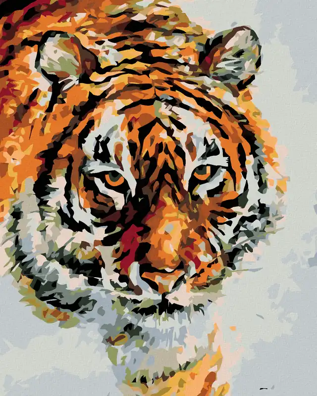 Sale Diamond painting – TIGER IM SCHNEE