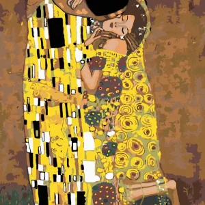 Abverkauf Diamond painting - KUSS (Gustav Klimt)