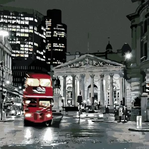 Direkt Vom Hersteller Diamond painting - LONDONER BUS