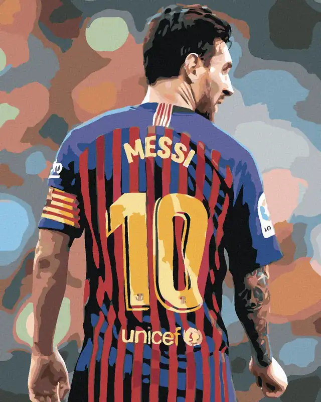 Diamond painting – MESSI Kostenfreie Lieferung