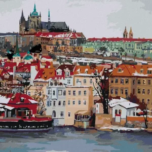 Solange Der Vorrat Reicht Diamond painting - PRAGER WINTERSCHLOSS