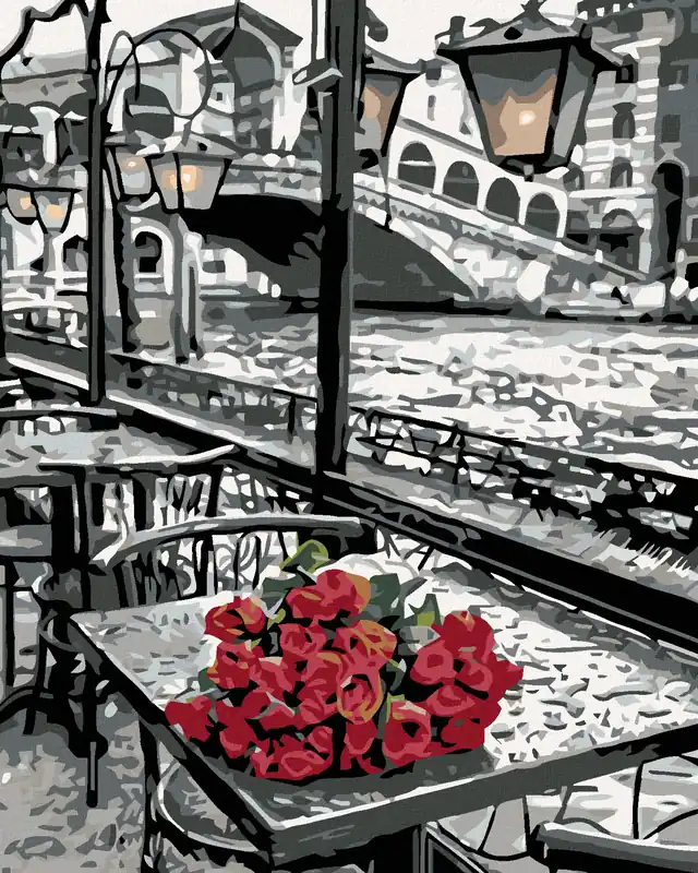 Diamond painting – ROSE AUS VENEDIG Original
